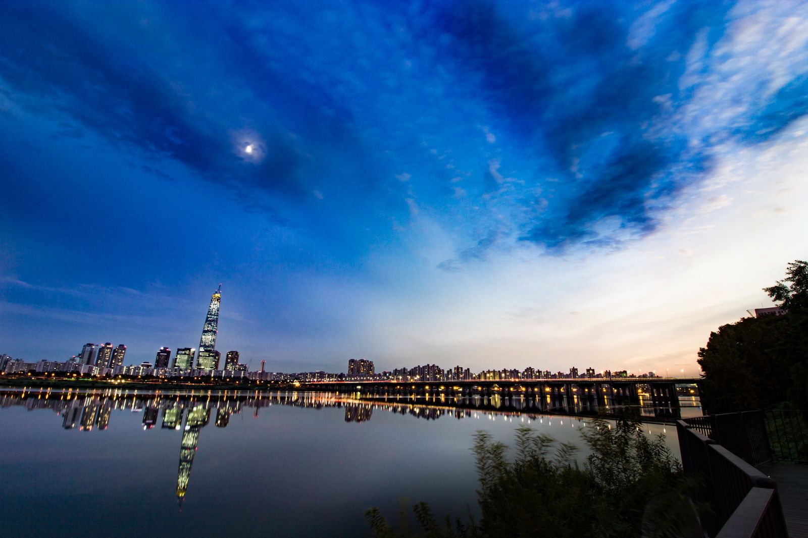 首尔天空日落观景 参考图 1
